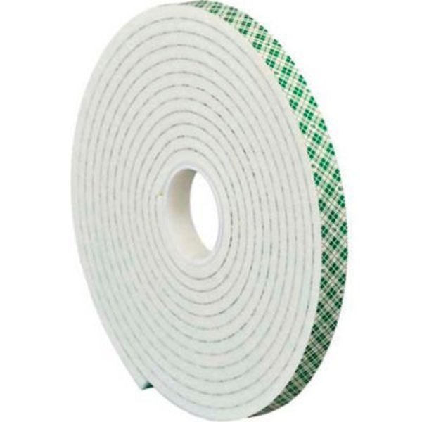 Box Packaging 3M„¢ 4004 Double Sided Foam Tape 2" x 5 Yds. 1/4" Thick Natural T9574004R